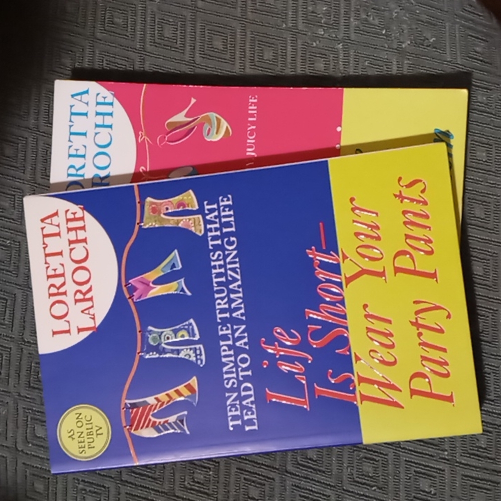 Signed copies - Loretta LaRoche Paperback Books
